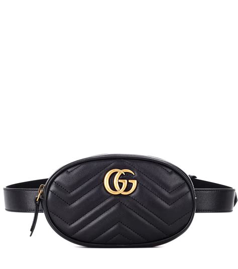 gucci black marmont belt bag|gucci marmont bag for sale.